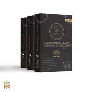 Magic Ceremonial Cacao - Blue Lotus -Ceremonial Grade Cacao, No Additives Added, from Colombia